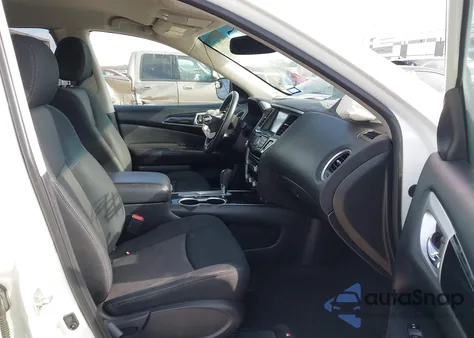 2018 Nissan Pathfinder Sv из США, поврежденный, VIN 5N1DR2MN6JC668518